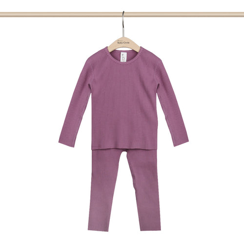 Organic Cotton Kids Pajama Set | Flat Seam Comfort