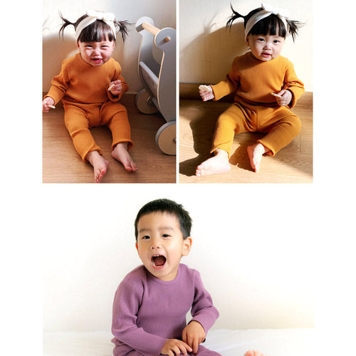 Organic Cotton Kids Pajama Set | Flat Seam Comfort