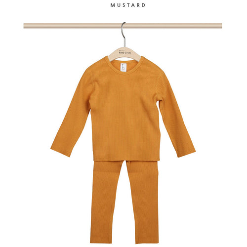 Organic Cotton Kids Pajama Set | Flat Seam Comfort