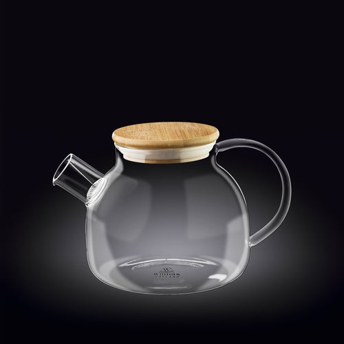 Borosilicate Glass Teapot with Bamboo Lid – 32 oz Classics