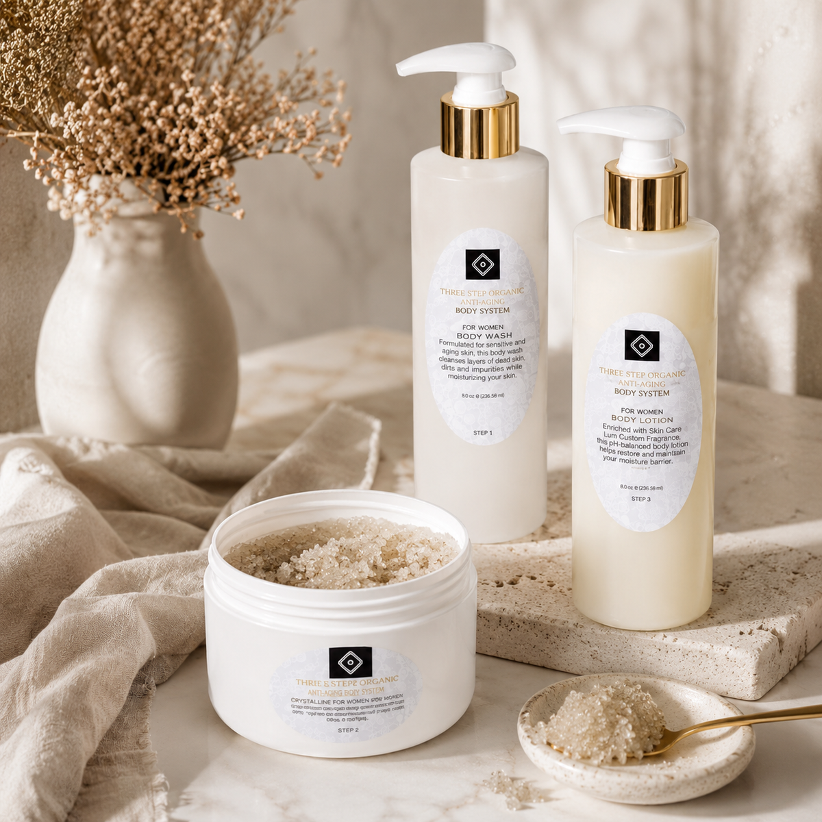 Organic Age-Defying Body Ritual | 3-Step System
