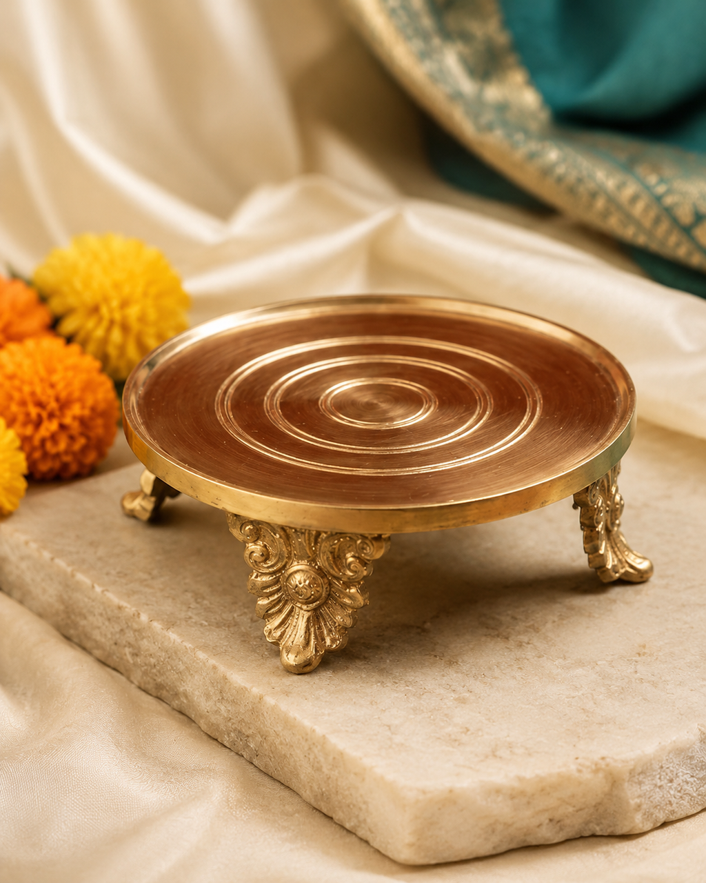 Spiritual Prayer Pooja Chowki