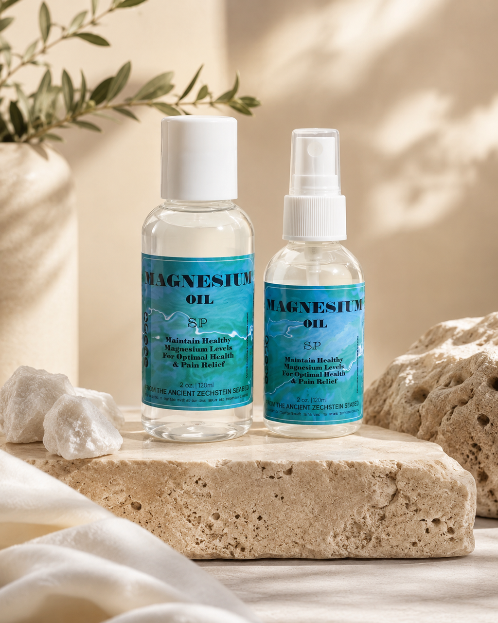 Pure Magnesium Oil Spray + Refill