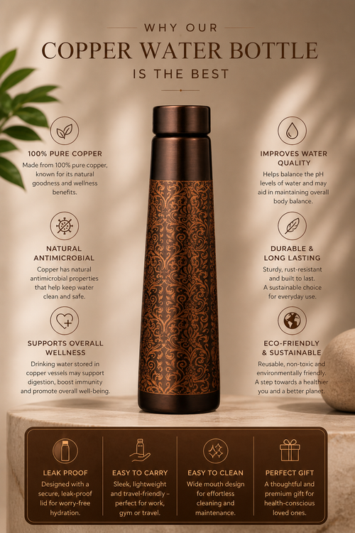 Aurea Copper Elixir Bottle – 950ml
