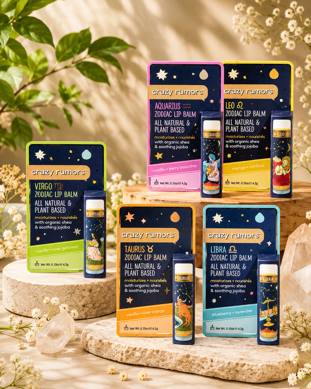 Zodiac Mix Lip Balm Set