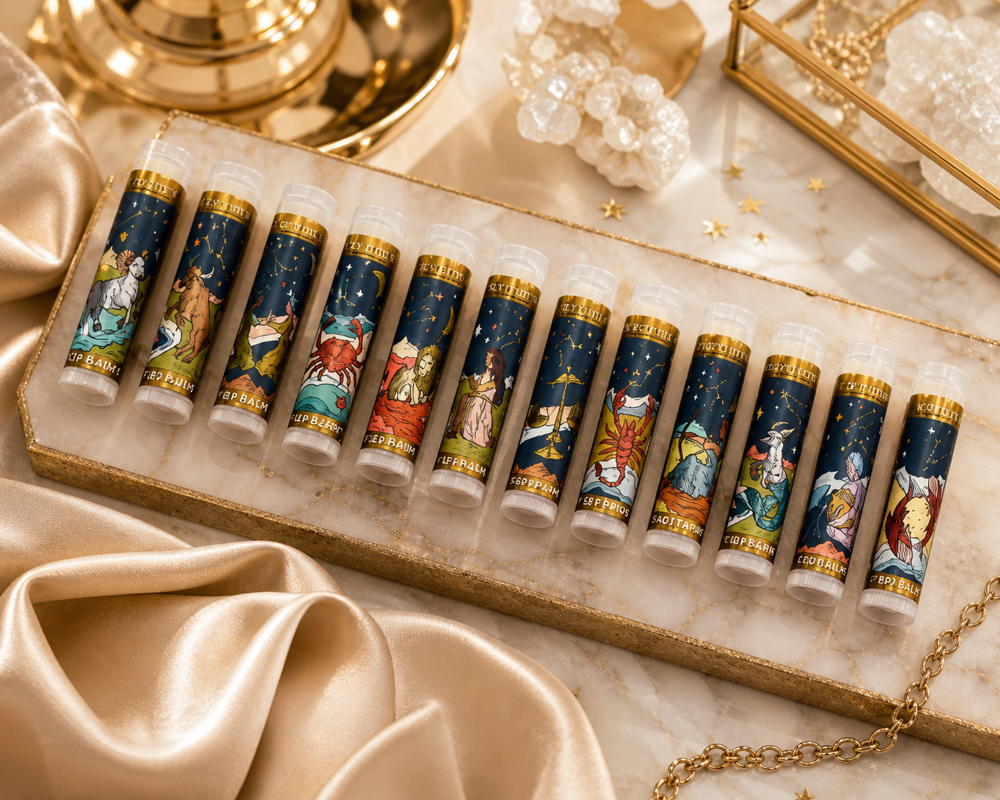 Zodiac Mix Lip Balm Set