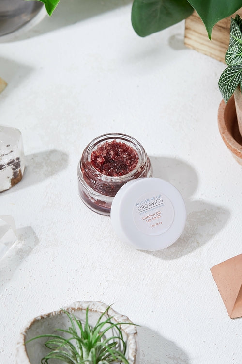 Organic Coconut Lip Scrub | Beetroot + Honey