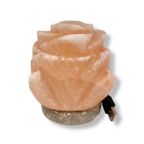 Himalayan Crystal Glow Lamp – USB Ambient Light
