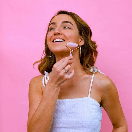 Rose Quartz Skin Ritual Roller