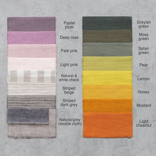 European Linen Makeup & Toiletry Bag