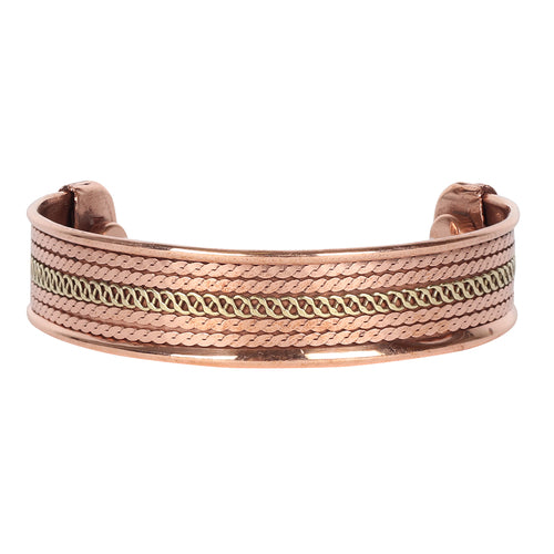 Copper Alignment Cuff Bracelet