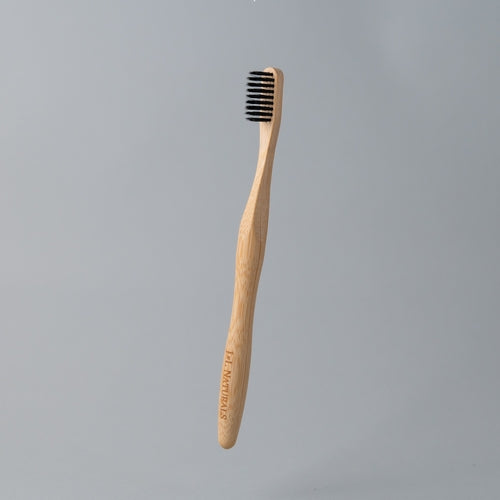 Alba Bamboo Toothbrush Black