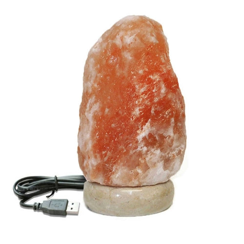 Himalayan Crystal Glow Lamp – USB Ambient Light