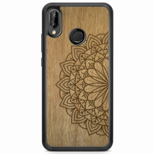 Sacred Mandala Wood MagSafe Phone Case
