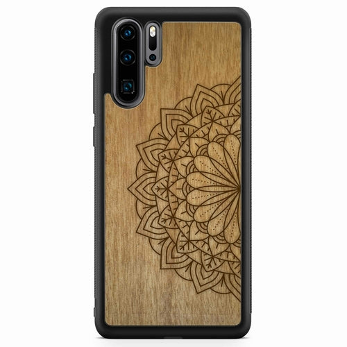 Sacred Mandala Wood MagSafe Phone Case Huawei P30 PRO