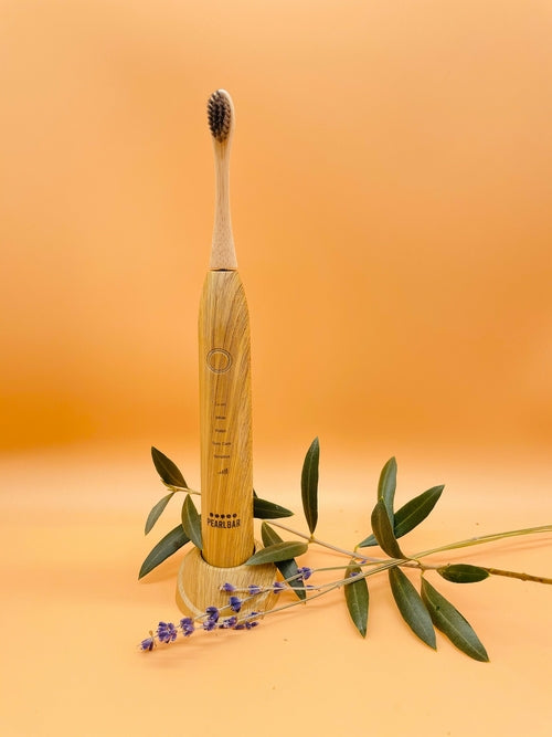 Bamboo Sonic Electric Toothbrush Set | 3 Brush Heads