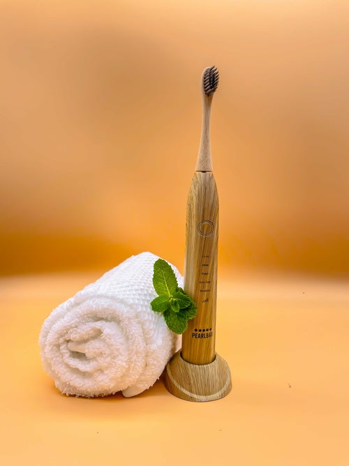 Bamboo Sonic Electric Toothbrush Set | 3 Brush Heads
