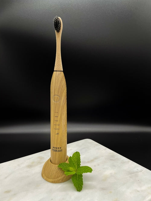 Bamboo Sonic Electric Toothbrush Set | 3 Brush Heads