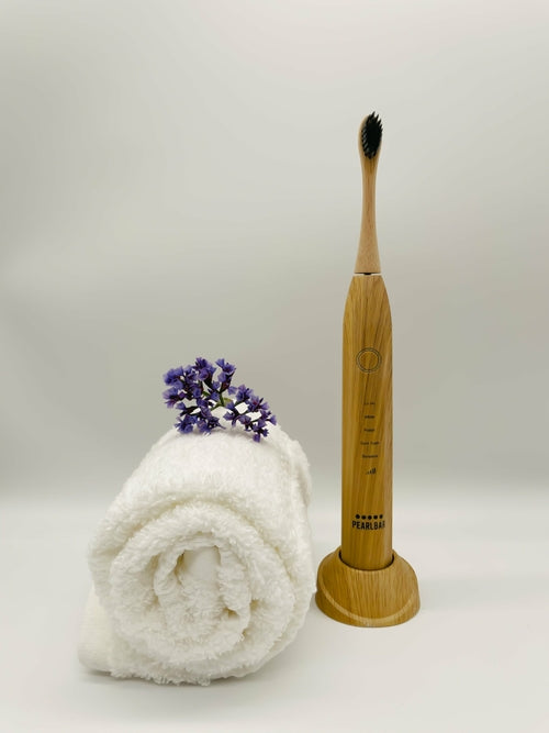 Bamboo Sonic Electric Toothbrush Set | 3 Brush Heads
