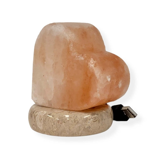Himalayan Crystal Glow Lamp – USB Ambient Light