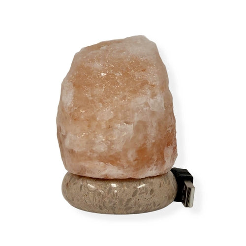 Himalayan Crystal Glow Lamp – USB Ambient Light
