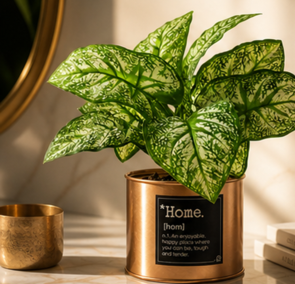 Modern Copper Plant Pot