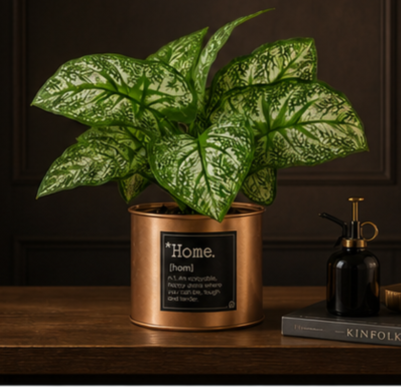 Modern Copper Plant Pot