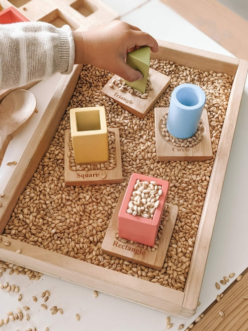 Montessori 3D Sorting & Nesting Board