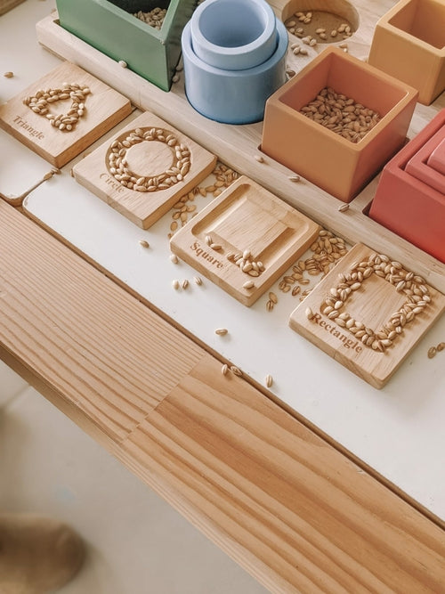 Montessori 3D Sorting & Nesting Board