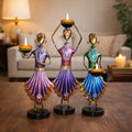 Dancing Light Tealight Holder Set