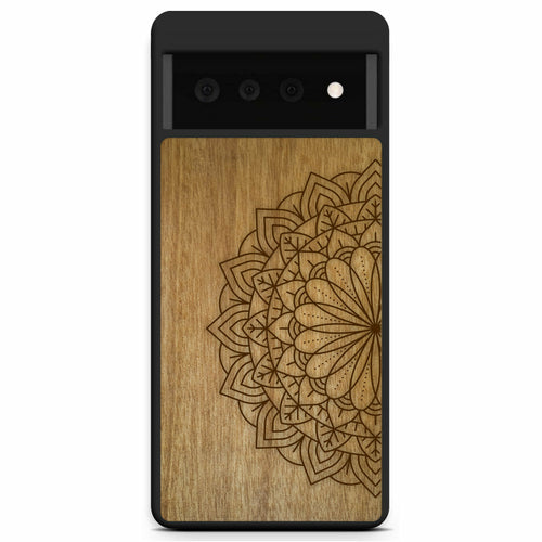 Sacred Mandala Wood MagSafe Phone Case Google Pixel 7 PRO