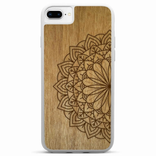 Sacred Mandala Wood MagSafe Phone Case