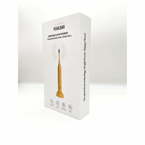 Bamboo Sonic Electric Toothbrush Set | 3 Brush Heads