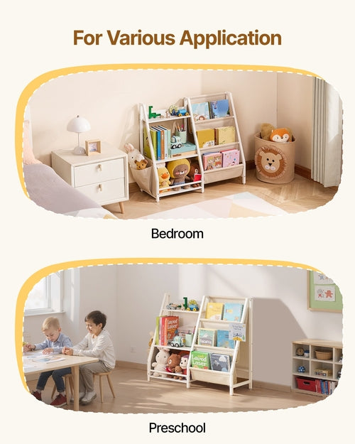 Kids Bookshelf & Toy Organizer