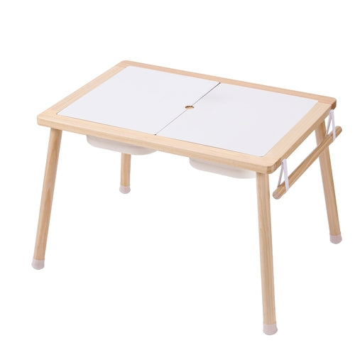 Kids Sensory Activity Table with Paper Roll